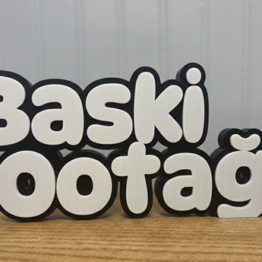 Kişiye Özel 3D Tasarım Masaüstü İsimlik